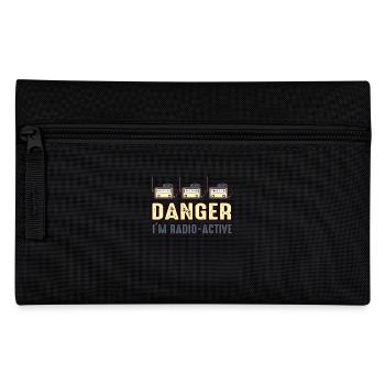 Danger Je suis radioactif Radio amateur - Trousse - noir - Devant