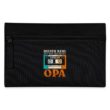 Opi DIESER KERL IST EIN RICHTIG COOLER OPA Lustig - Federtasche - Schwarz - Vorne
