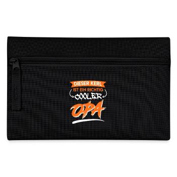 Opi DIESER KERL IST EIN RICHTIG COOLER OPA Lustig - Federtasche - Schwarz - Vorne