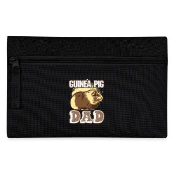 Guinea Pig Dad - Pencil Case - black - Front