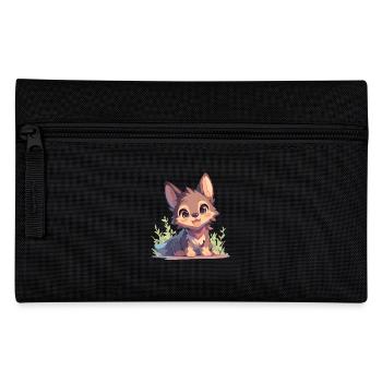 Kojoten Kojote - Federtasche - Schwarz - Vorne