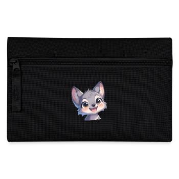 Kojoten Kojote - Federtasche - Schwarz - Vorne