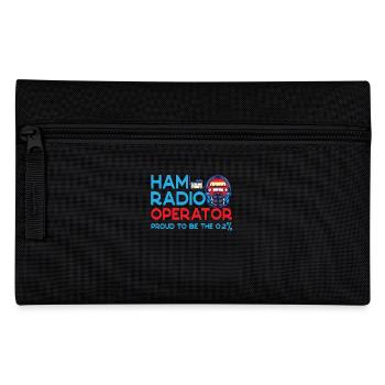 Amateur Proud To Be The 0.2% Ham Radio - Pencil Case - black - Front