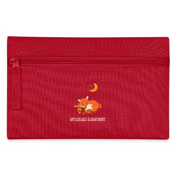 Offizielles Schlafshirt Fuchs - Federtasche - Rot - Vorne