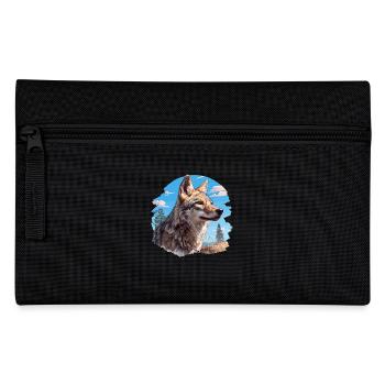 Kojoten Kojote - Federtasche - Schwarz - Vorne