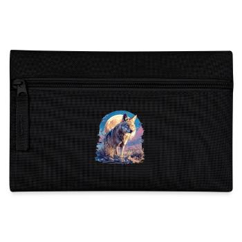 Kojoten Kojote - Federtasche - Schwarz - Vorne