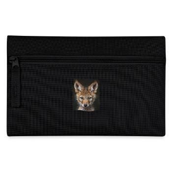 Kojoten Kojote - Federtasche - Schwarz - Vorne