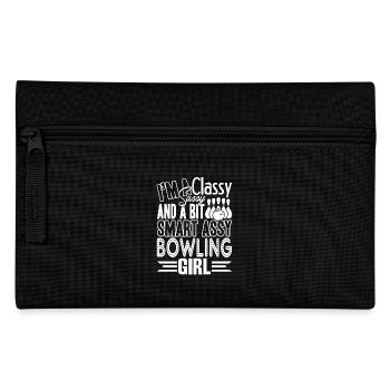 Bowling Sassy Bowling Girl - Pencil Case - black - Front