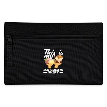 Cream Lover My Cream Shirt - Pencil Case - black - Front