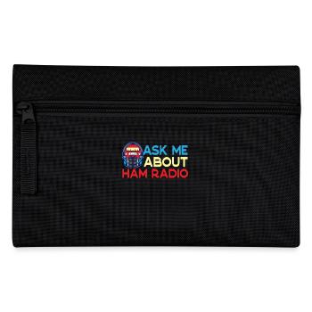 Posez-moi des questions sur la radio amateur - Trousse - noir - Devant
