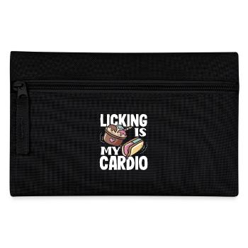 cream lucking Sucking est mon cardio - Trousse - noir - Devant