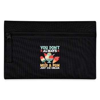 Cream Lover Always Plan Just Cream - Pencil Case - black - Front