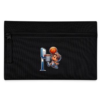Basketball Dunking - Federtasche - Schwarz - Vorne