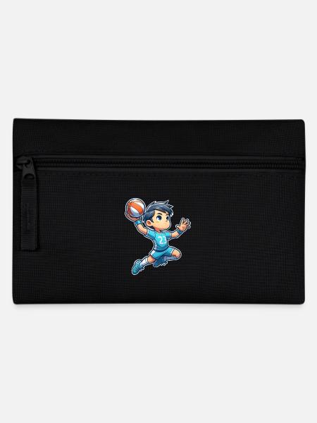 Handball Handballer - Federtasche - Schwarz