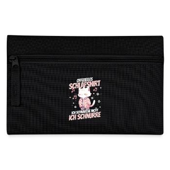 Official Sleep Shirt - I Purr and Dream - Pencil Case - black - Front