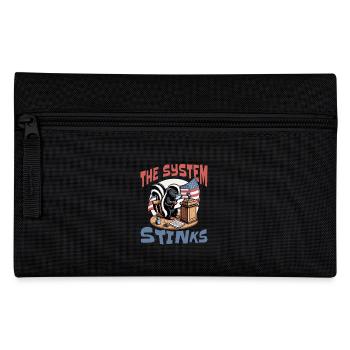 Le système politique pue - Trousse - noir - Devant