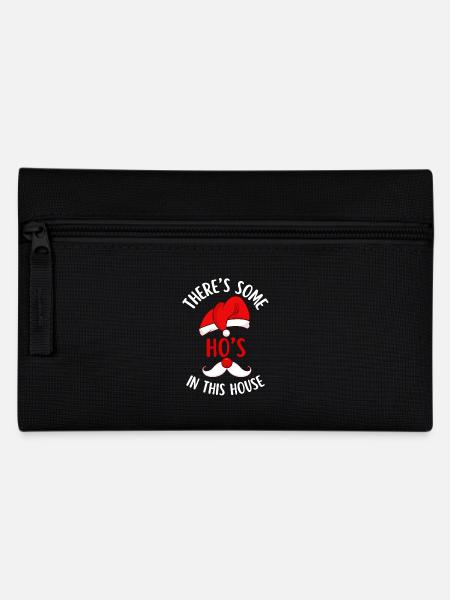 Funny Santa Christmas - Pencil Case - black