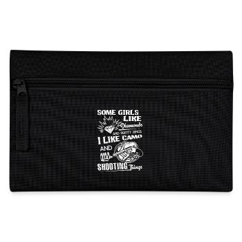 Shooting Like Camo And Shooting Things - Pencil Case - black - Front
