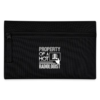 Radiologist Property Of A Hot Radiologist - Pencil Case - black - Front