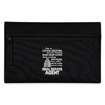 Real Estate Agent I am A Real Estate Agent - Pencil Case - black - Front