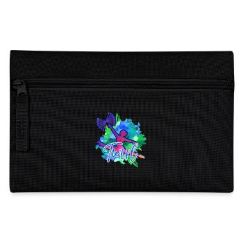 Cool Baton Twirling Colorful - Pencil Case - black - Front