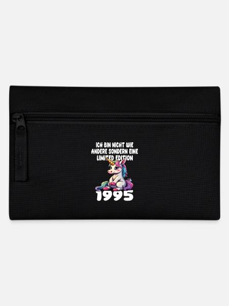 Limited Edition 1995 Geburtstag 1995 Geboren - Federtasche - Schwarz