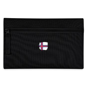 Faroe Islands Faroese flag Faroese - Pencil Case - black - Front