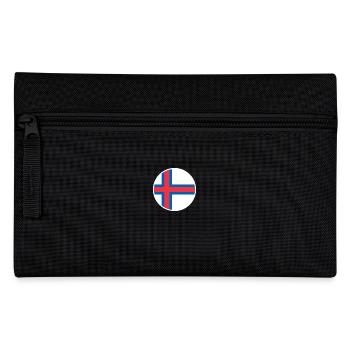 Faroe Islands Faroese flag Faroese - Pencil Case - black - Front