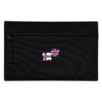 Faroe Islands UK Flag British Faroe Islands - Pencil Case - black - Front