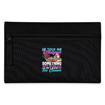 Cream Lover Whisper Secret - Pencil Case - black - Front