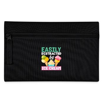 Easily distracted by cream lovers - Pencil Case - black - Front