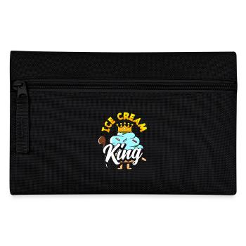 Cream Lover King Crown - Pencil Case - black - Front