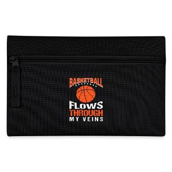 Circule dans mes veines Hoops Basketball - Trousse - noir - Devant
