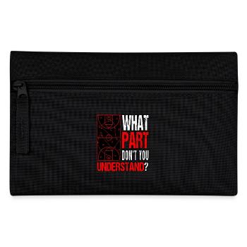 Game Sports Baller Strategy Basketball - Pencil Case - black - Front