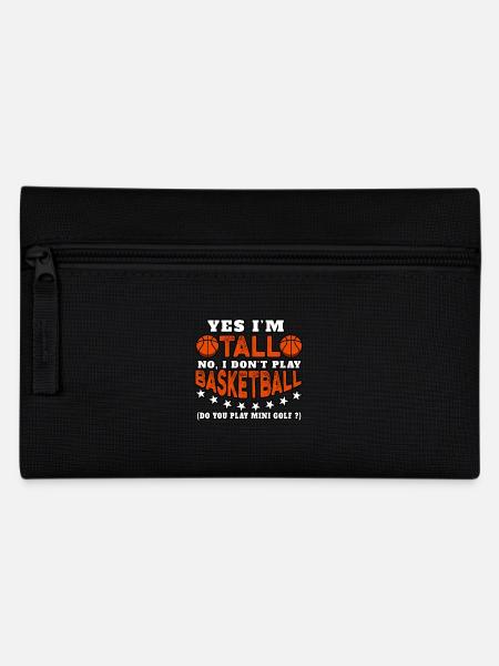 Baller Do Play Miniature Golf Basketball - Pencil Case - black
