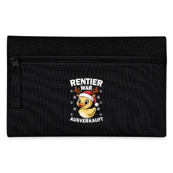Christmas Reindeer was sold out Christmas - Pencil Case - black - Front