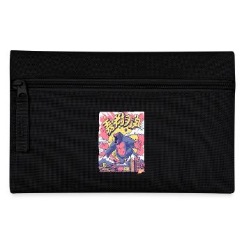 Cartoon Gorilla in Tokyo - Pencil Case - black - Front