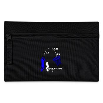 Sports Baller Hoops Player Calculation Basketball - Pencil Case - black - Front
