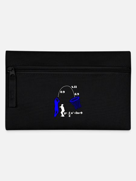 Sports Baller Hoops Player Calculation Basketball - Pencil Case - black