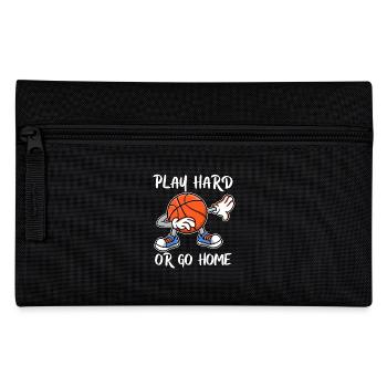 Jouer ou rentrer à la maison Sports Basketball - Trousse - noir - Devant
