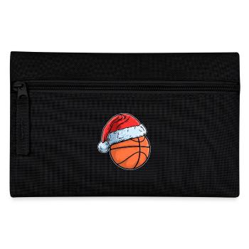 Basket-ball Ballon Père Noël Chapeau Basketball - Trousse - noir - Devant