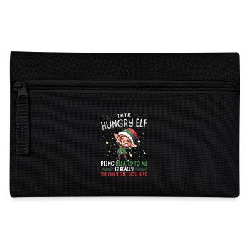 I'm the Hungry Elf - Christmas Matching Look - Pencil Case - black - Front