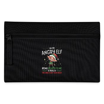wI'm the Angry Elf - Christmas Partner Look - Pencil Case - black - Front