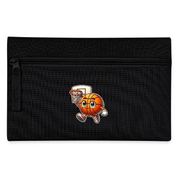 Basket-ball Joueurs de basket-ball - Trousse - noir - Devant