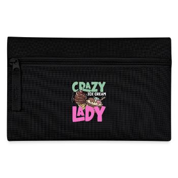 Crazy cream lover - Pencil Case - black - Front