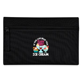 Bring Me Cream for Cream Lovers - Pencil Case - black - Front