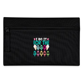 I make it for the cream lover - Pencil Case - black - Front