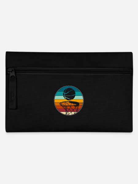 Basketball Basketballer - Federtasche - Schwarz