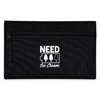 Cream Lovers Need Cream - Pencil Case - black - Front