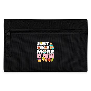 Just an cream lover - Pencil Case - black - Front